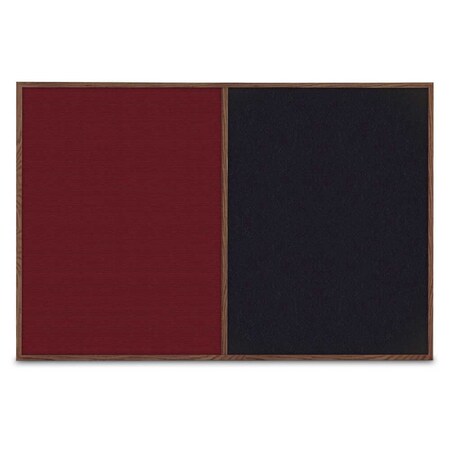 United Visual Products Slim Style Indoor Enclosed Radius Corkbo UVRDS42SB-BRONZE-PUMICE